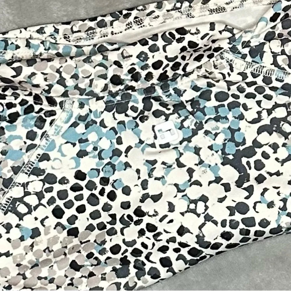 Hind Golf Top Long Sleeve Pullover 1/4 Zip Geometric Multicolor Size Large - Image 8