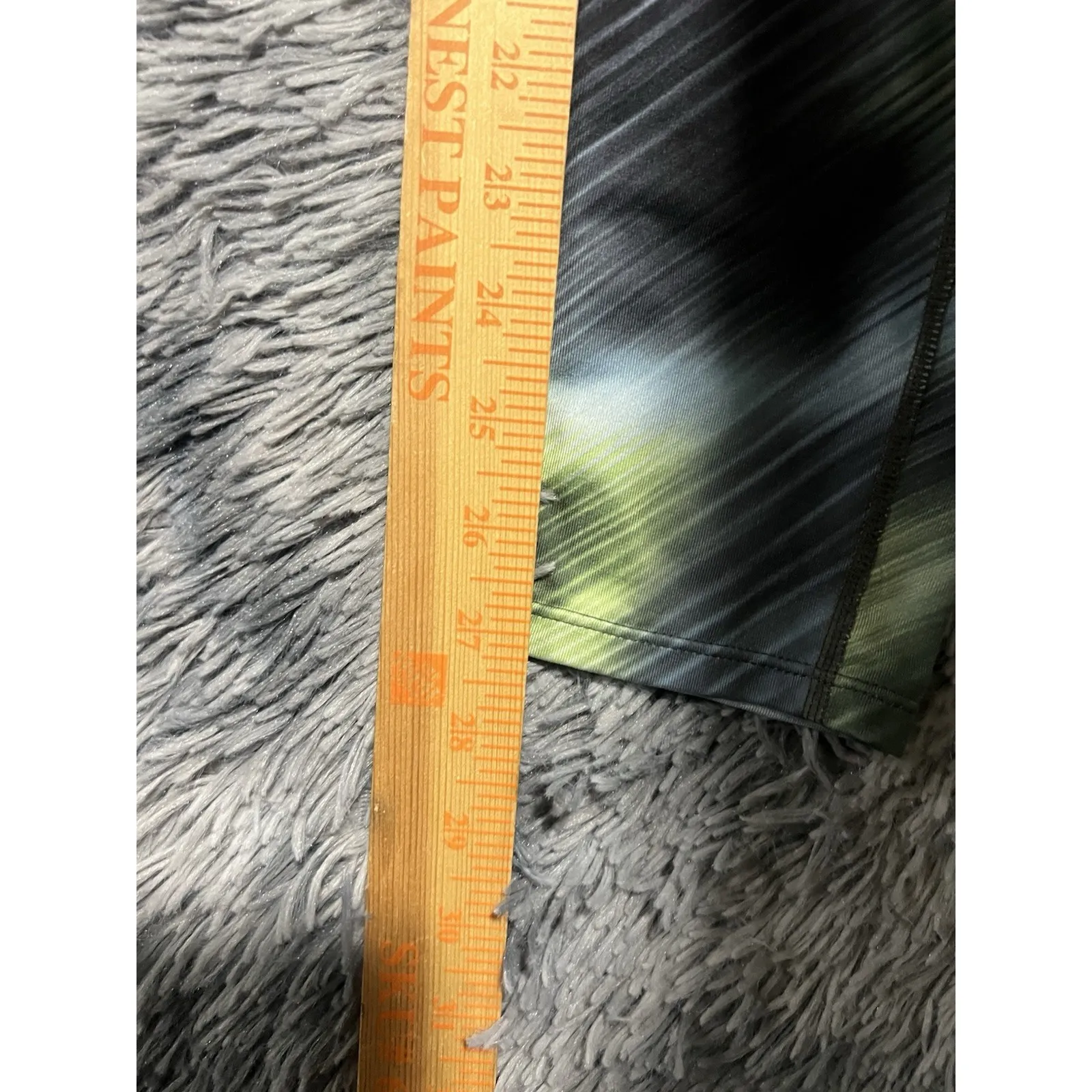 Athleta Chaturanga High Rise Tight Legging Alpine Size Medium‎ Blue Green - Image 7