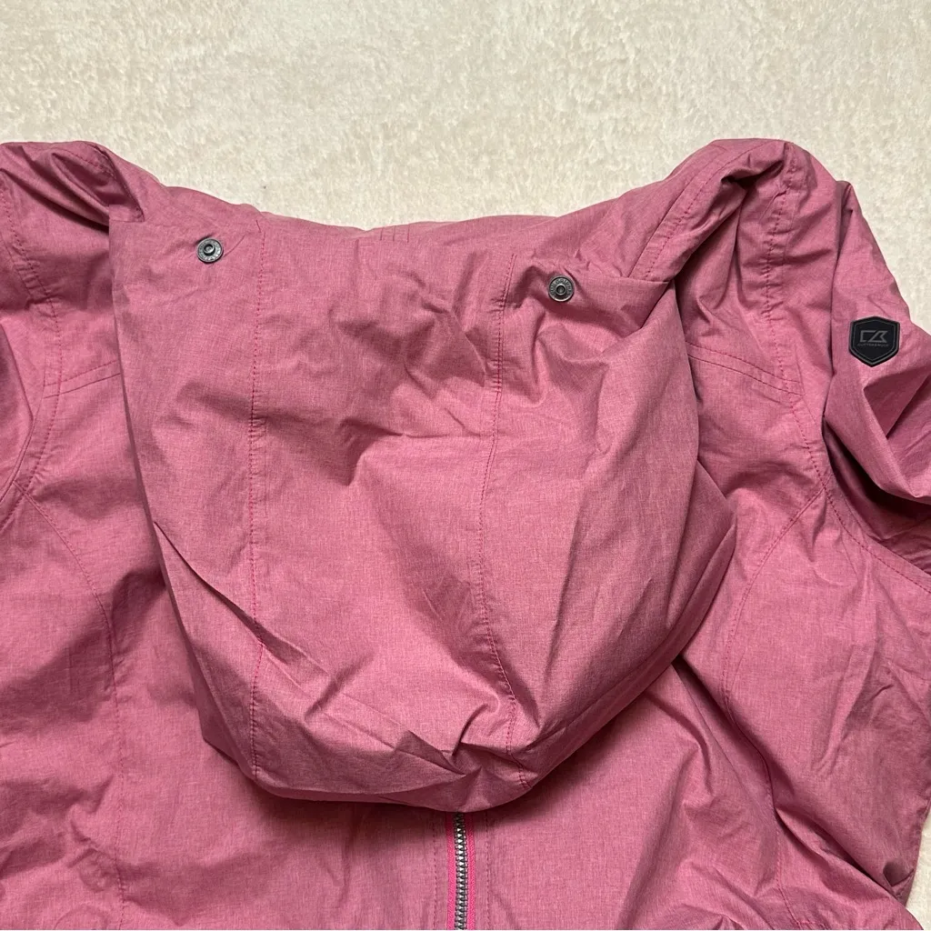 Cutter & Buck Womens Panoramic Packable Pink Jacket CB WeatherTec Large NWT - Image 13