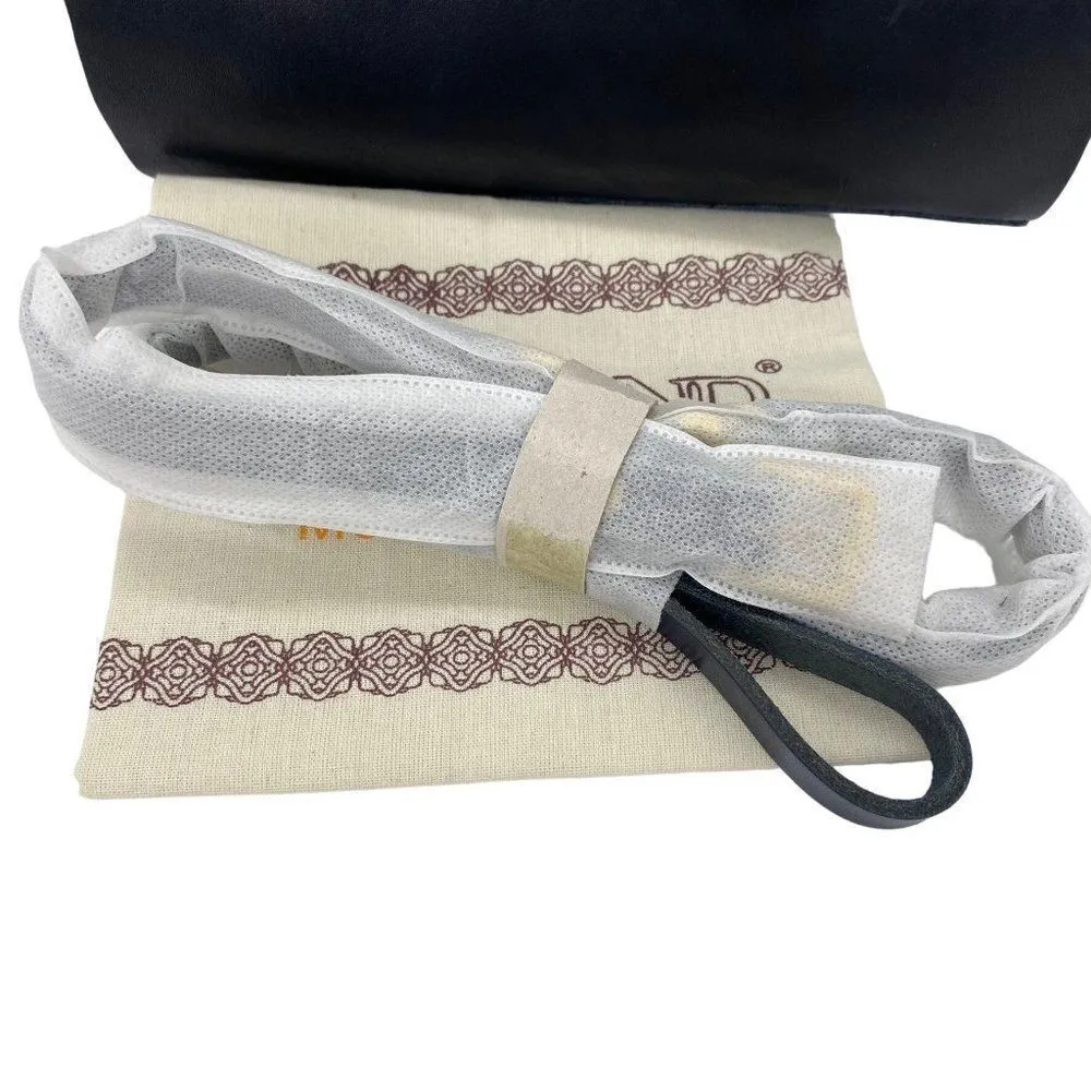 Old Trend Out West Handcrafted Leather Satchel Crossbody New Blue - Image 6