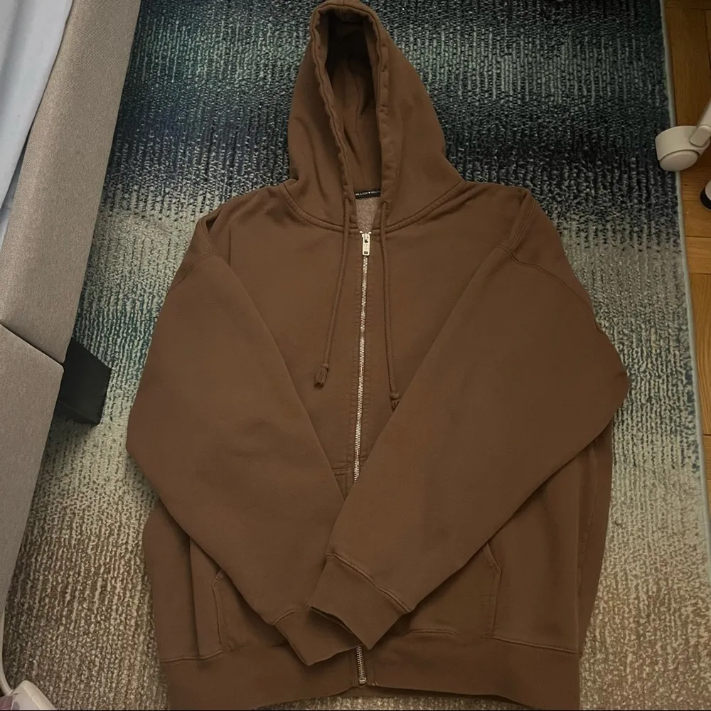brandy melville brown christy hoodie - Image 2
