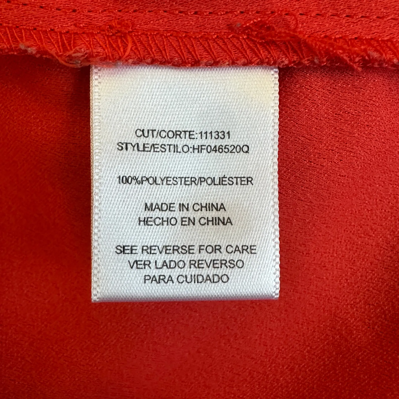 Heart Soul Mini Dress Womens S Blood Orange Tiered Ruffle Sleeve Boho Modest - Image 5