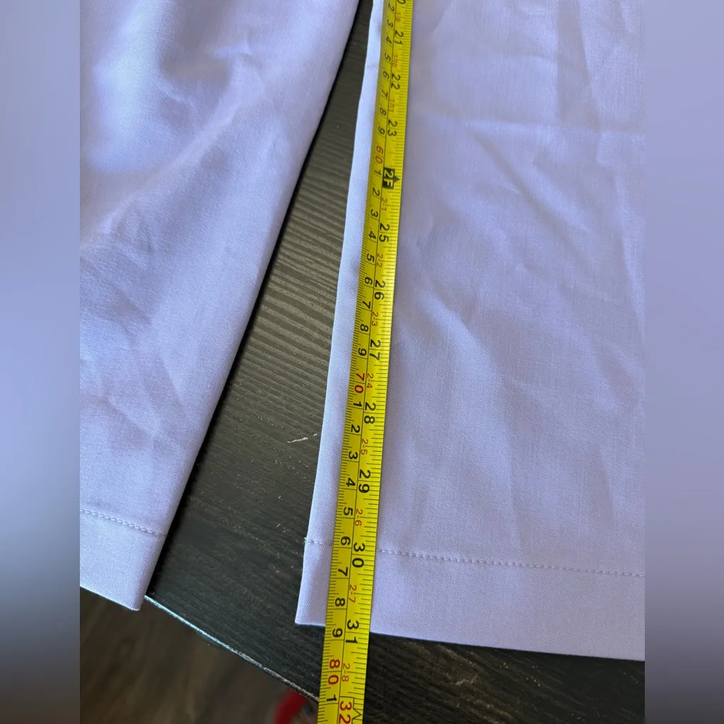 Women’s Lavender Wide Leg Pants High Rise Pleated New With Tags Size 12 - Image 11