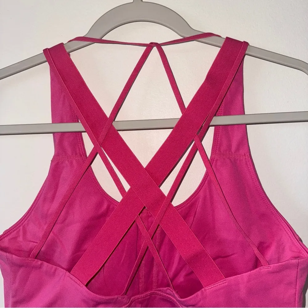 Balance The Aura Strappy Sports Bra Pink Large - Image 4