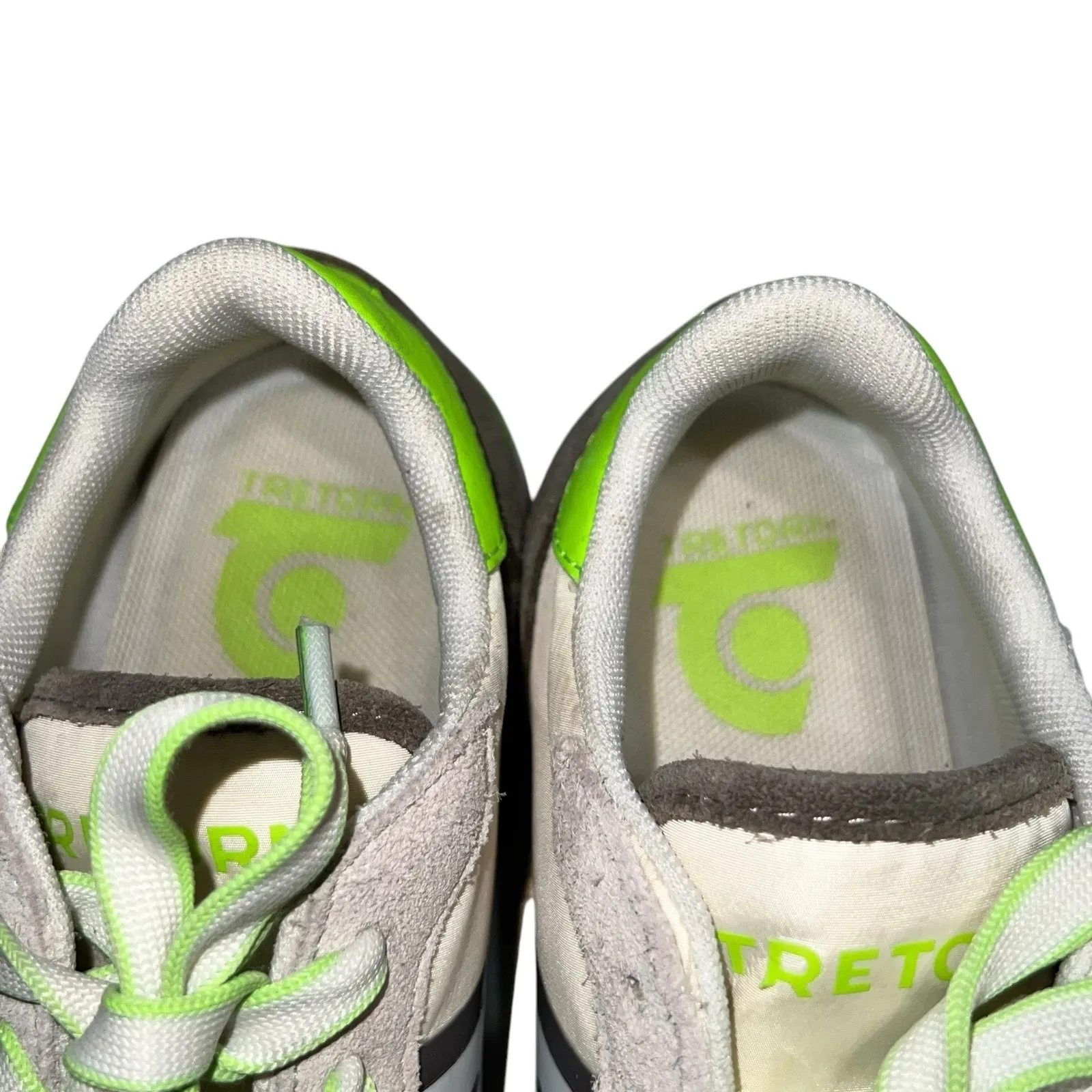 TRETORN Rawlins Sneakers Women's Lace-Up Casual Tennis‎ Concrete Gray Green 7.5 - Image 9