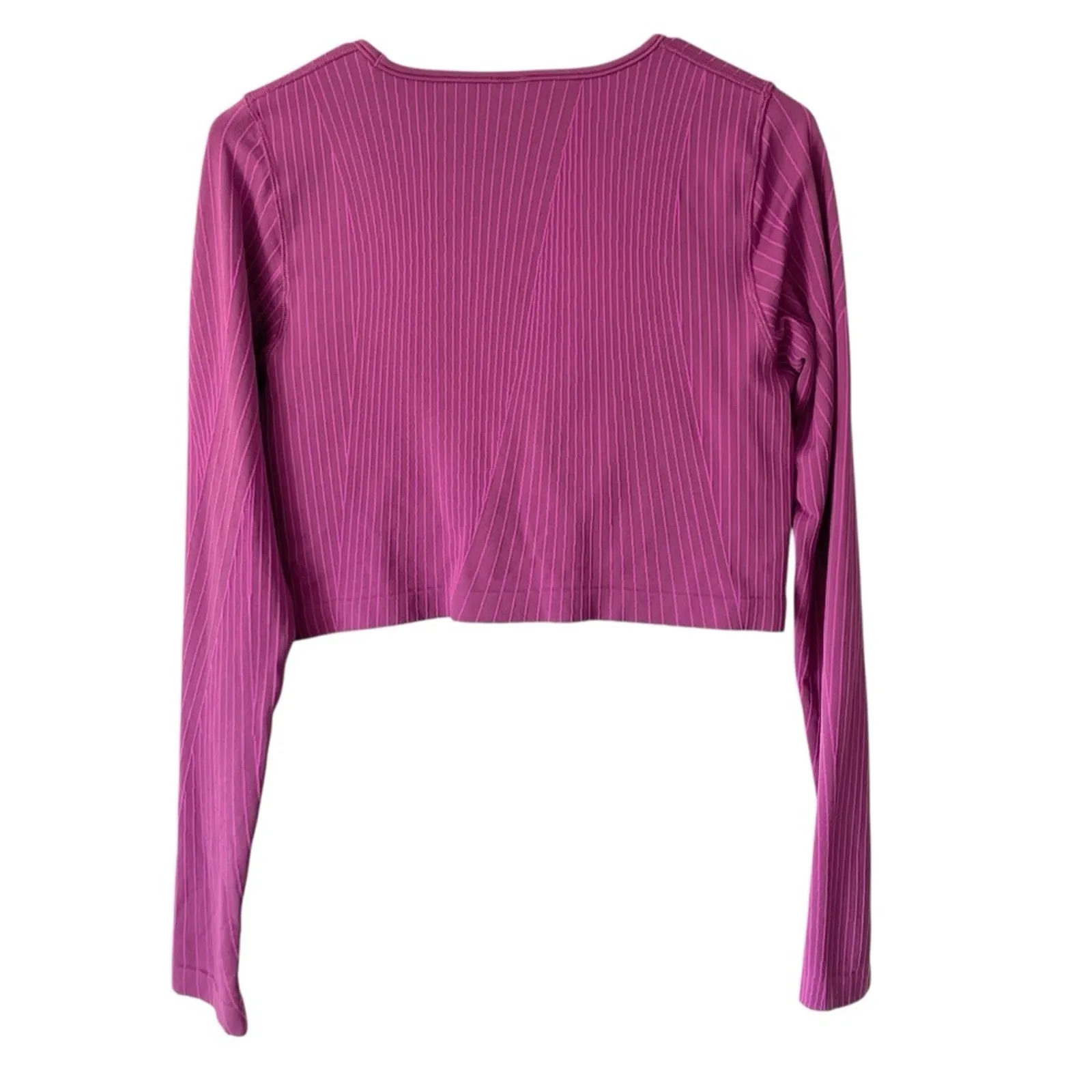 Lululemon Ebb to Street Purple Top & Bottom Set Top size 12 Bottoms 10 - Image 4