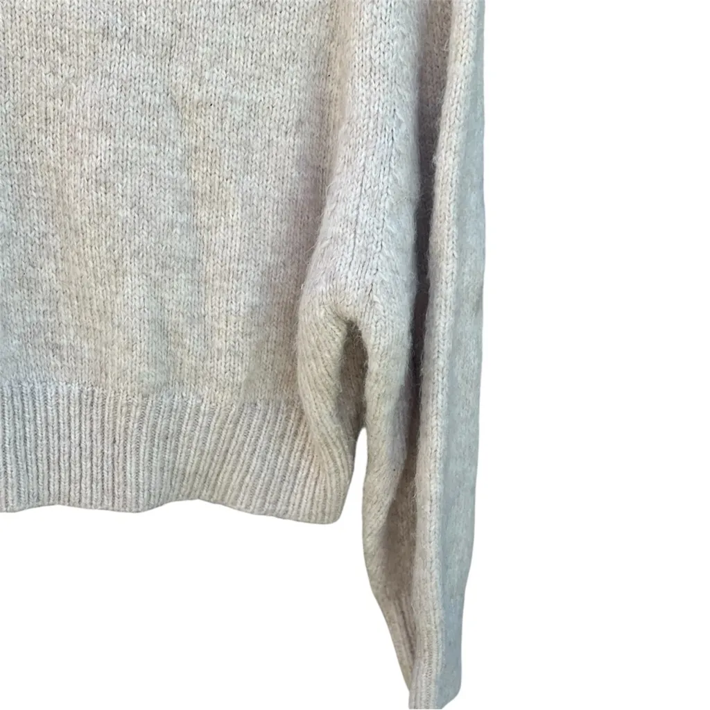 Lulus Cuddle Weather Heather Beige Turtleneck Sweater - Image 7