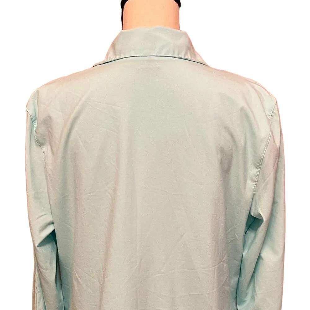 Fila Sport Jacket Mint Green Size XL - Image 5