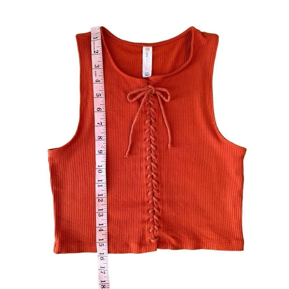 Anthropologie Daily Practice Reef Tank In Light red/Orange - Image 8