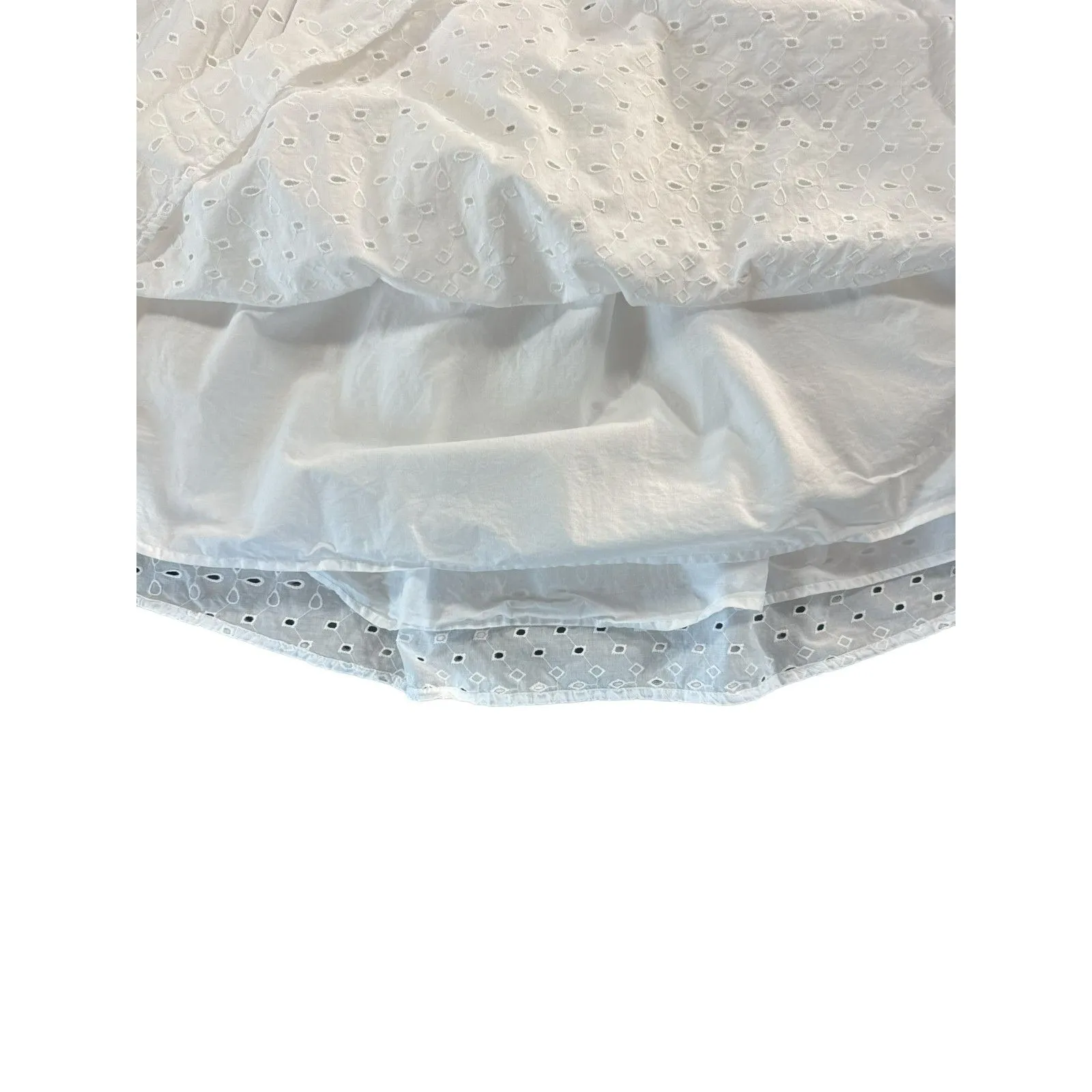 A New Day‎ White Cotton Eyelet Dress - Image 4