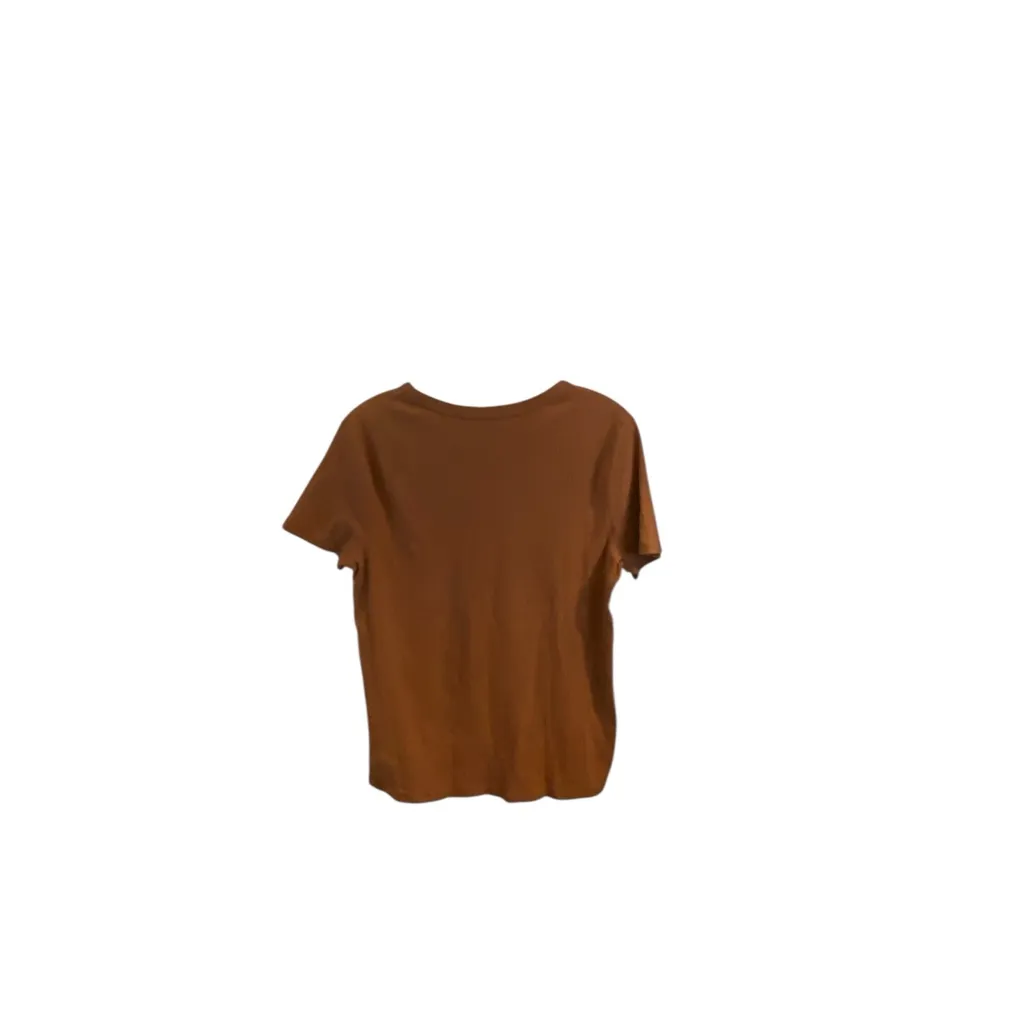 New A New Day Target Rust Brown Basics Ribbed Tee & Tank Top Bundle Fall classic - Image 6