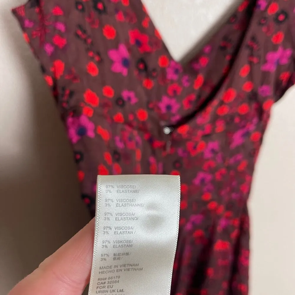 Free People It Takes Two Wrap Dress in Plum Size Small - Image 10