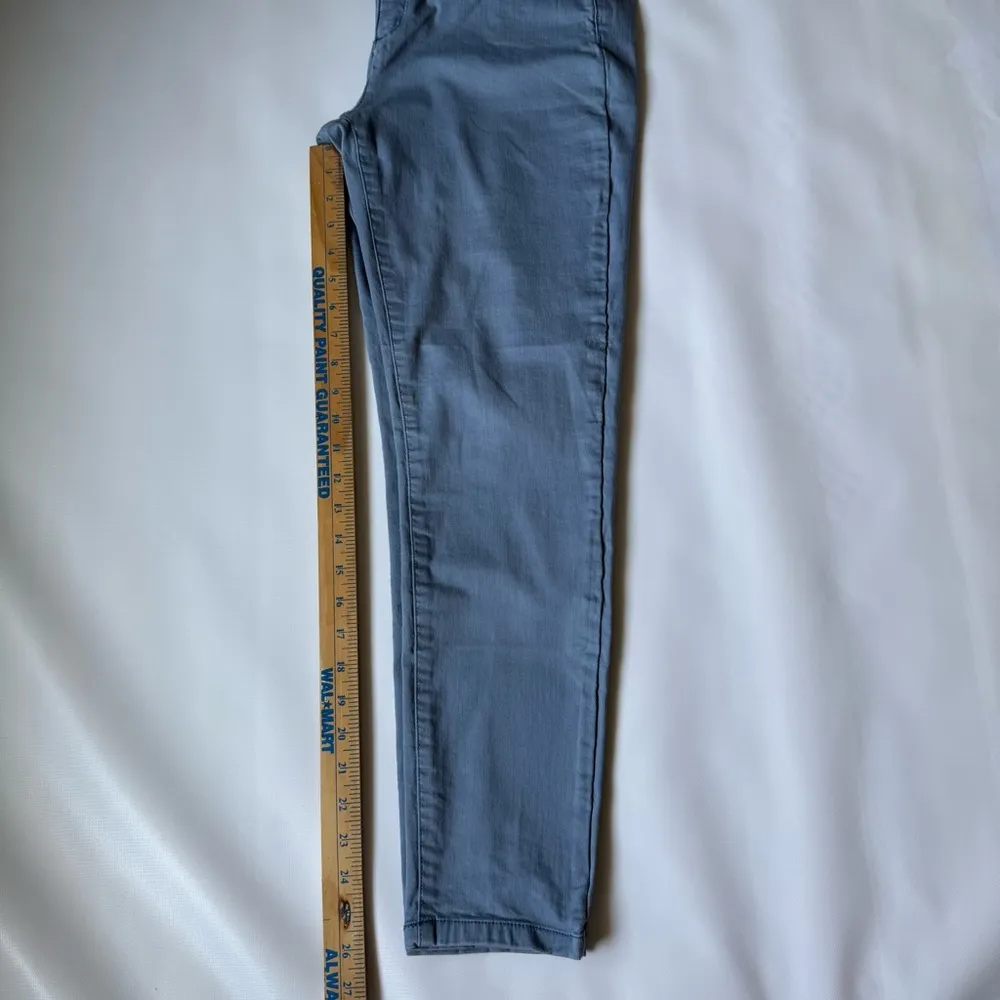 JNY stretch skinny cotton spandex‎ blend pants light blue size 8 workwear casual - Image 11