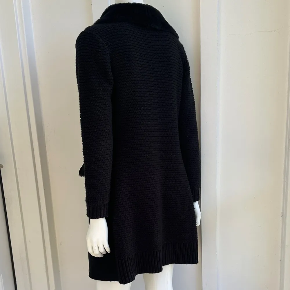 Love Token  Black Long Coat - Image 6