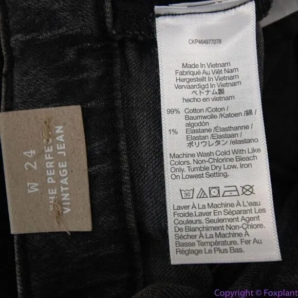 NEW Madewell The Perfect Vintage Jean in lunar wash,‎ 24 - Image 16