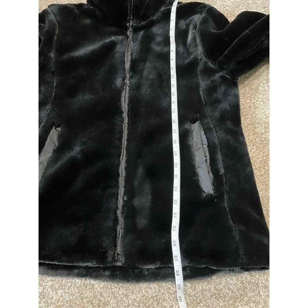 Andrew Marc New York REVERSIBLE Winter Jacket Coat  Black size M - Image 11