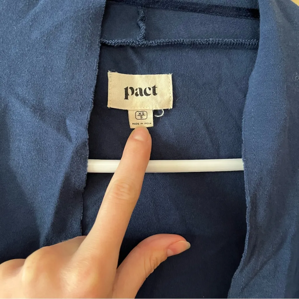 Pact Blue Women's Cardigan - Image 2