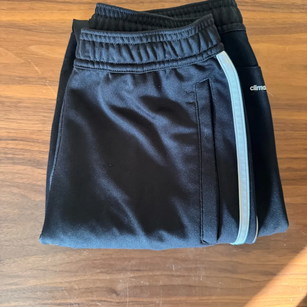Adidas Black Climacool Track Pants Size XS - Image 5