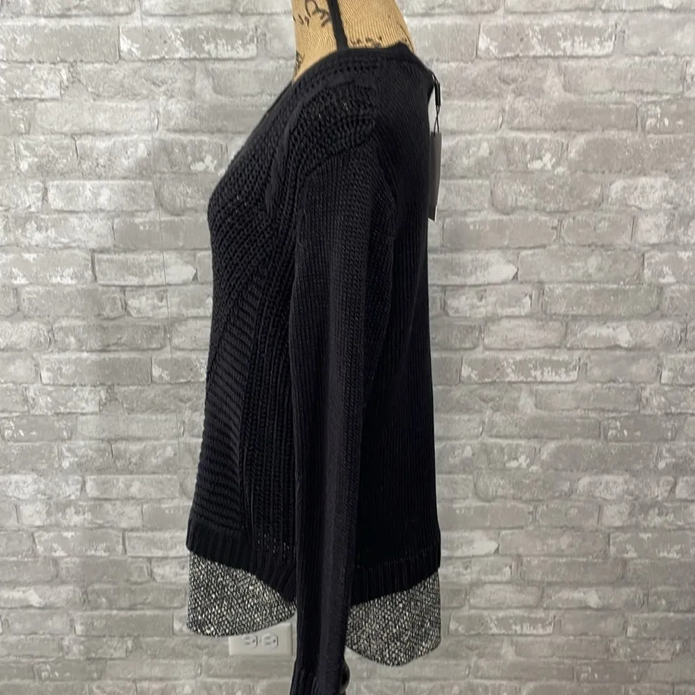 Calvin Klein Cable Knit Sweater Shirt - Image 2