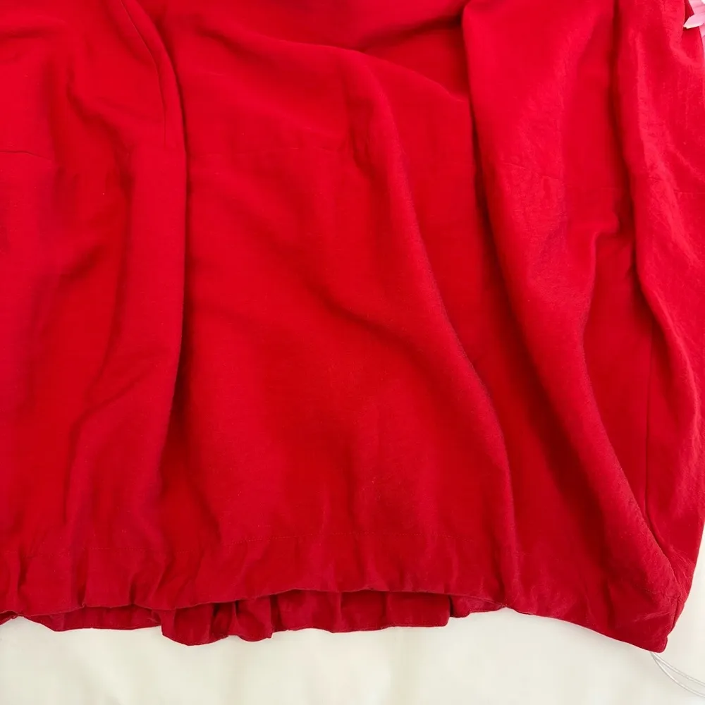 Rundholz Black Label Bubble Balloon Midi Dress In Red Chili Print Lagenlook - Image 14