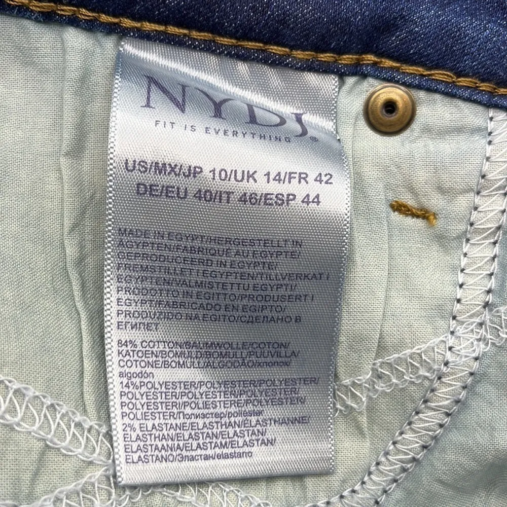 NYDJ Skinny High Rise NWT Size 10 - Image 12