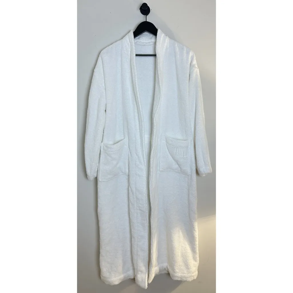 LUNYA Spa Terry Robe in Sincere White Size X - Image 3