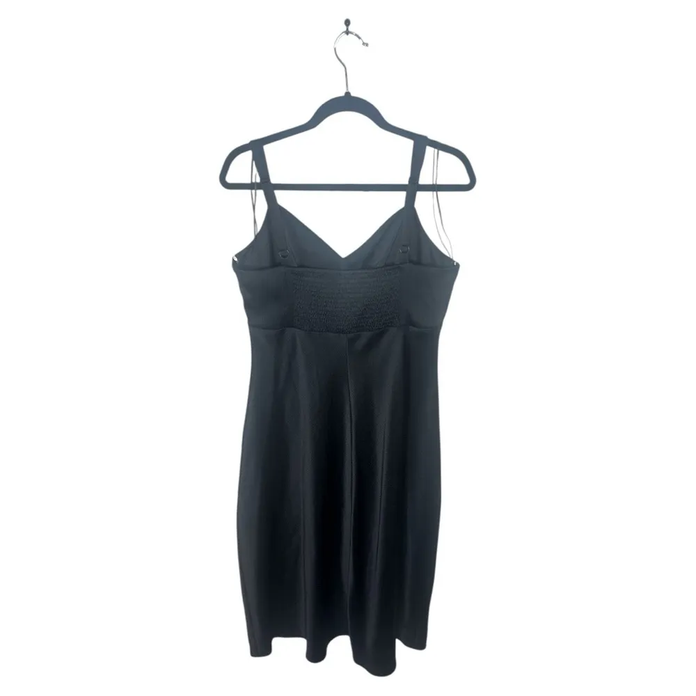 Sofia by Sofia Vergara Black Satin Chemise Size L - Image 6