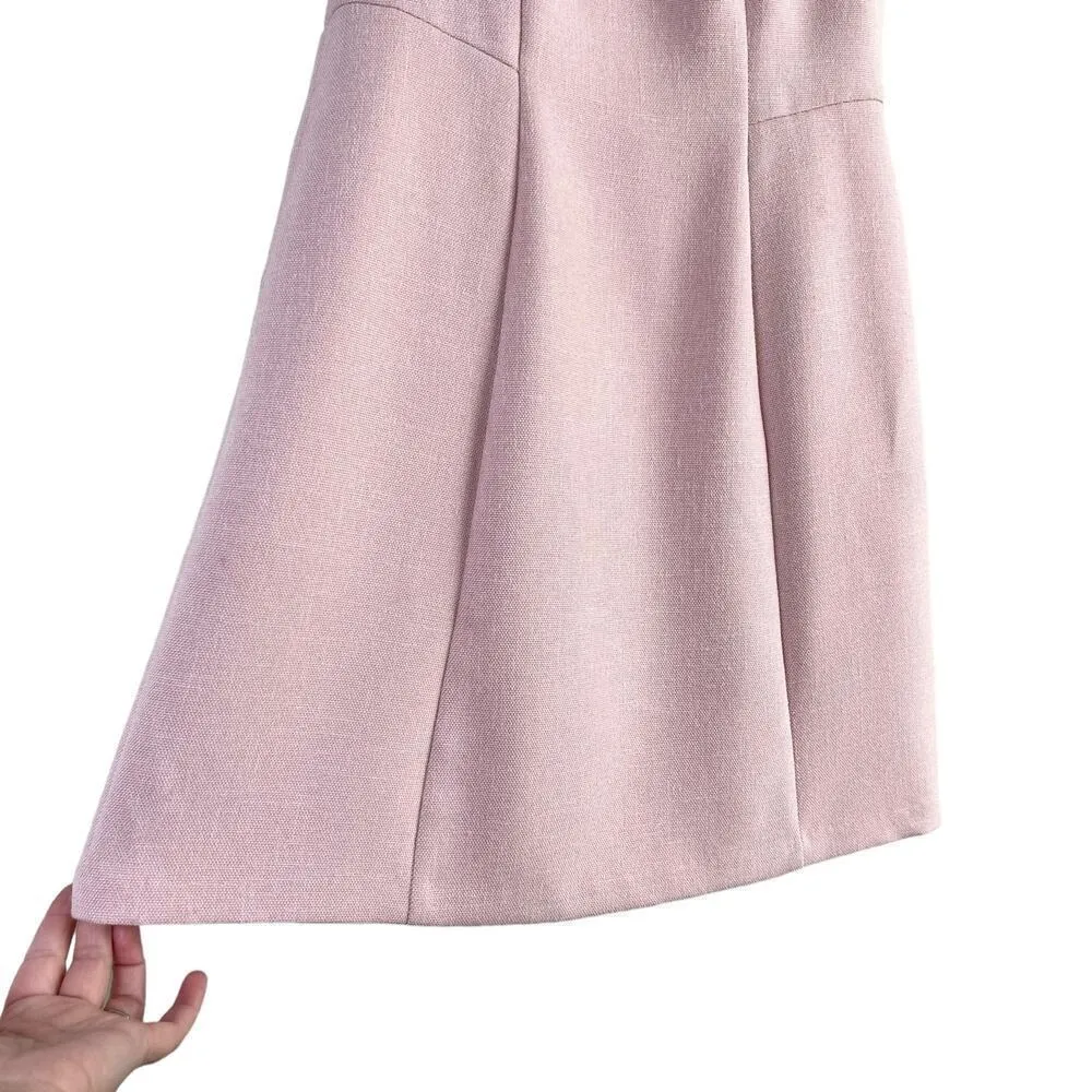 Gal‎ Meets Glam Laurie Flutter Sleeve Mini Dress in Pink, Size 2 - Image 12