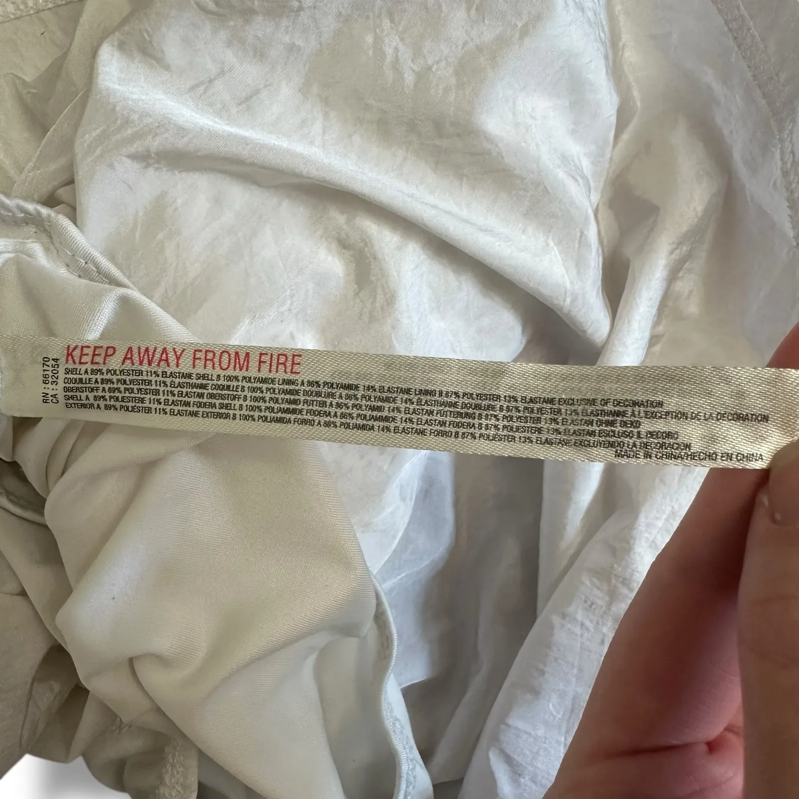 Free‎ People Movement FP Movement White Romper Small Cross Back Skirted Playsuit - Image 9