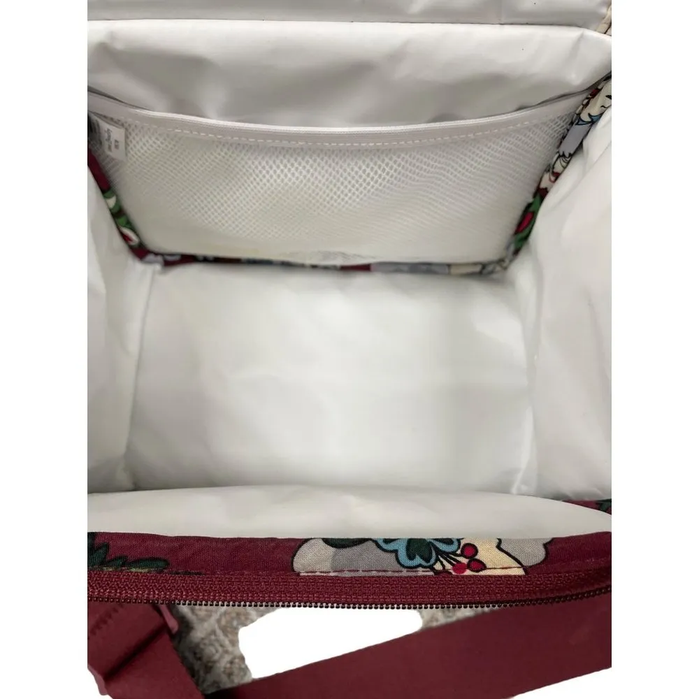 Vera Bradley Bordeaux Blooms Lunch Box (766) - Image 4