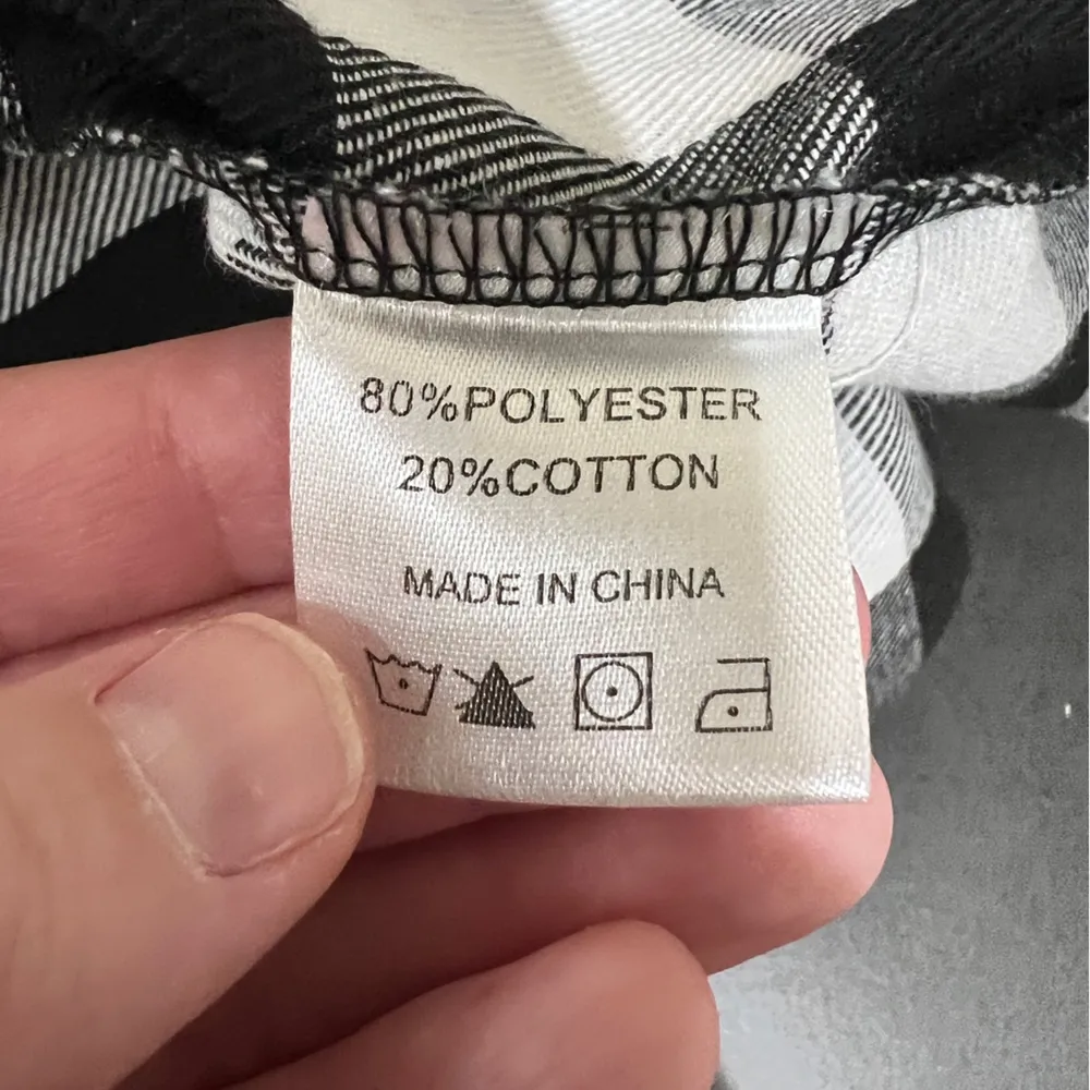 Maverick Trading Post Sturgis Motorcycle Rally Pearl Snap Checkered Shirt sz XXS Black - Image 7