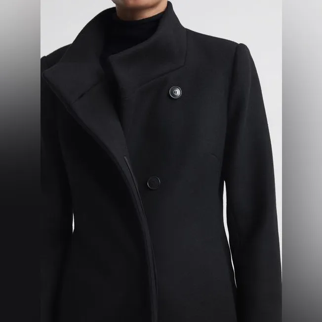 REISS Mia Wool Blend Mid Length‎ Coat - Image 4