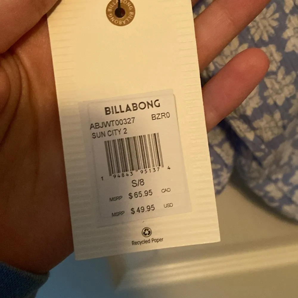 Sun city Billabong Floral Crop Top NWT - Image 5