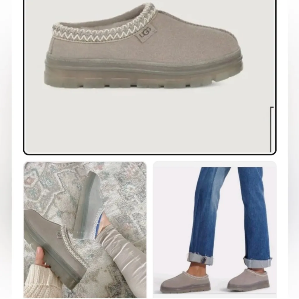 UGG Tasman Campfire Clear Slipper Size 6 - Image 2