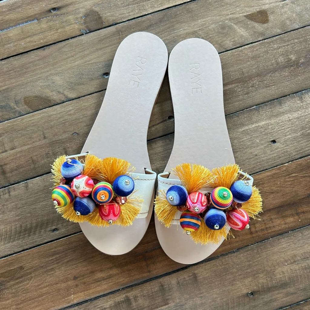 Raye  Island Multicolor Flat Sandals - Image 3