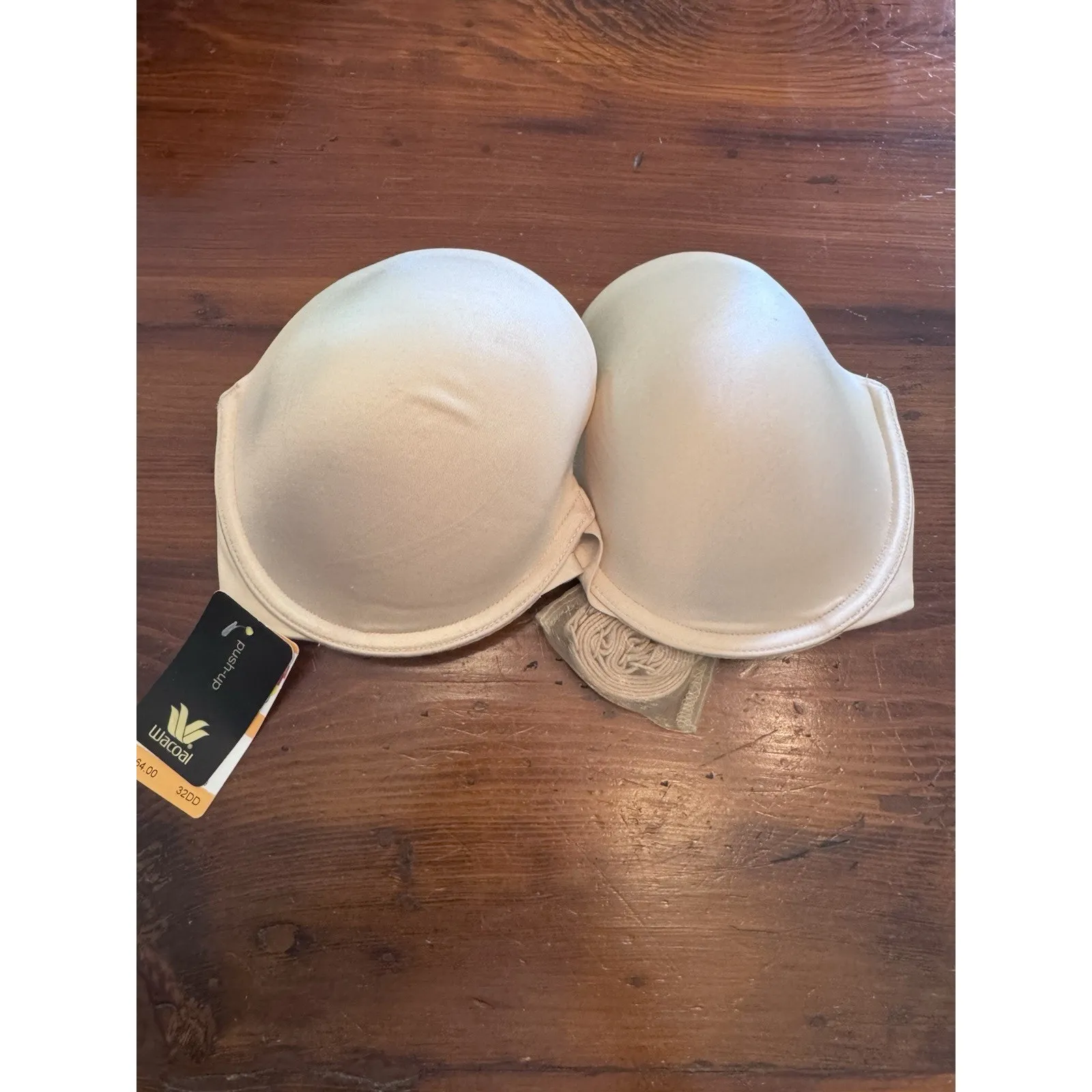 Wacoal Nude Size 32DD Amazing Assets Convertible UW Push-Up Bra 854220 NWT - Image 14