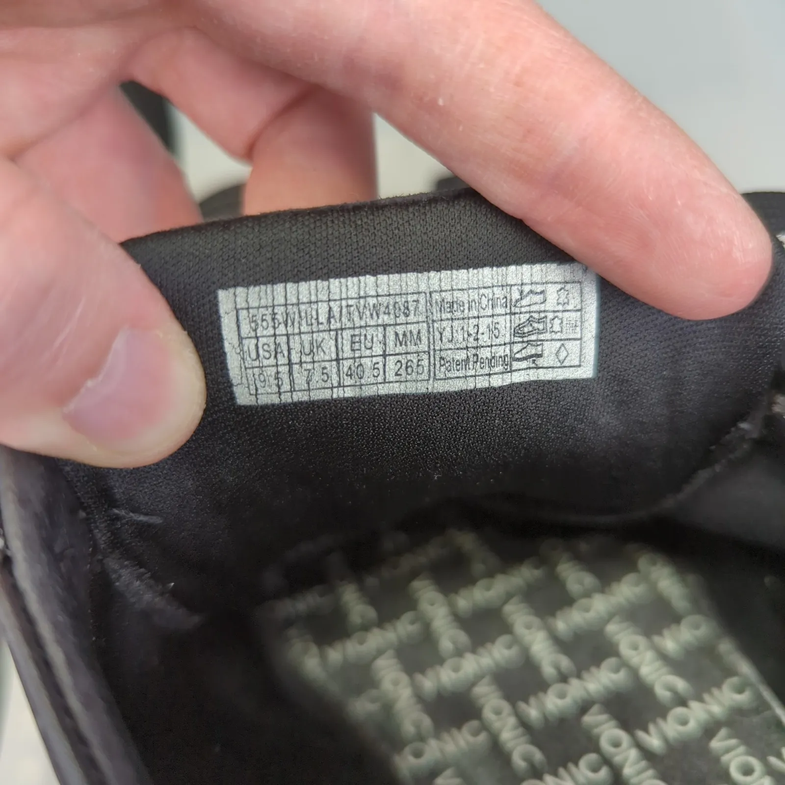 Vionic Willa Walker Leather Walking Shoes Women 7.5 Casual Comfort Sneaker Black - Image 8