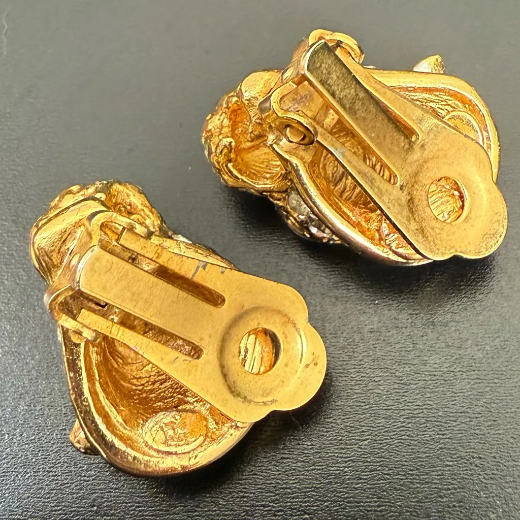 Unsigned Pave Crystal Gold - Image 11