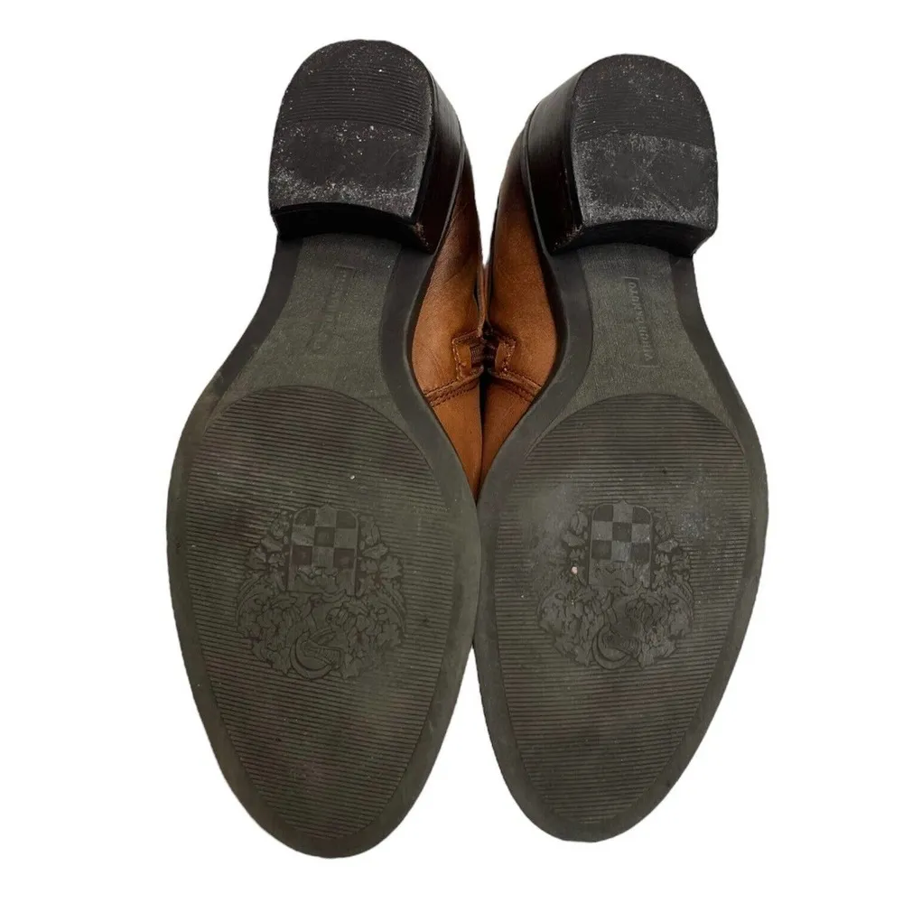 Vince Camuto Boots Womens 6 Bedina 2 Leather Tall Western Boho Buckle Brown - Image 13