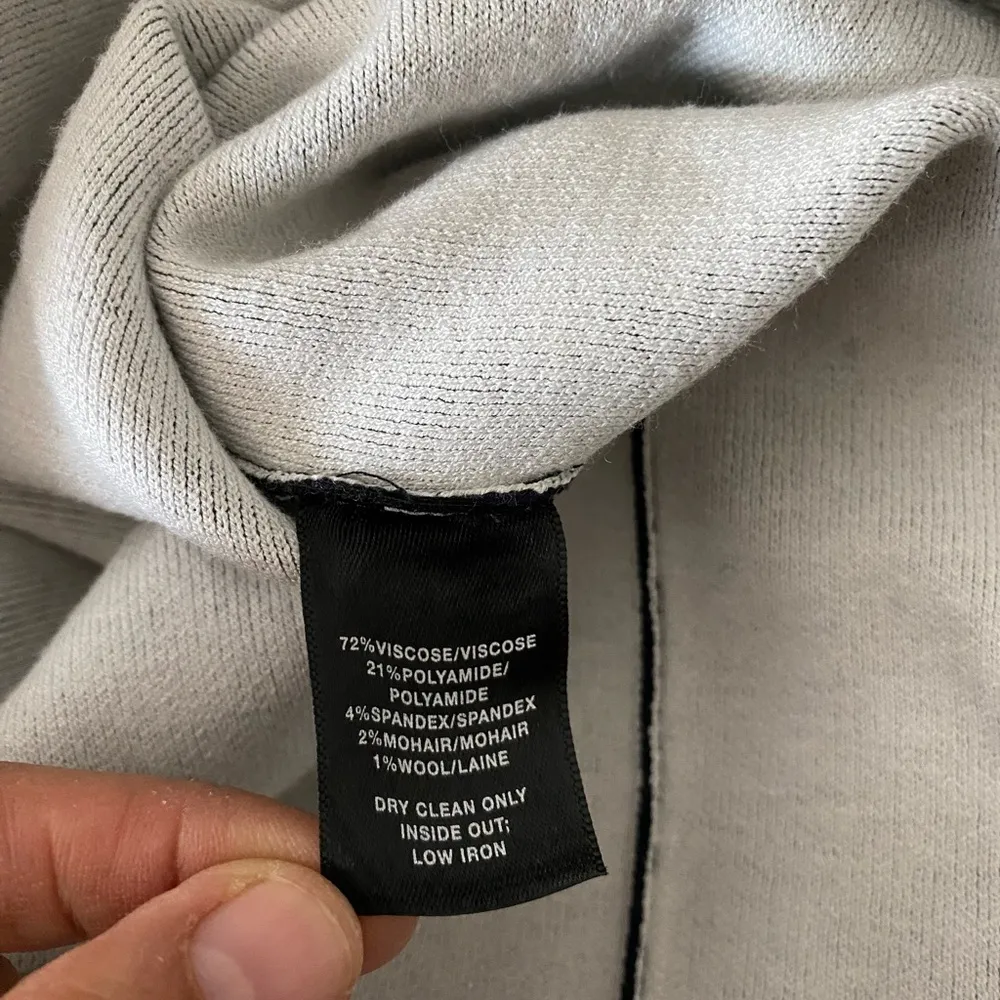 Lafayette 148 New York Blue Dress Size Large - Image 5