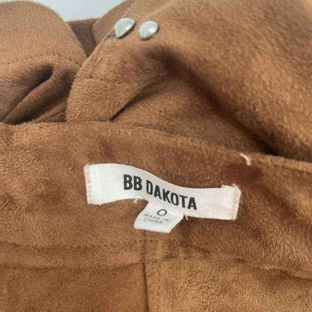 BB DAKOTA Skirt Size 0 Faux Suede Steve Madden Country Western Cowgirl Cowboy - Image 6