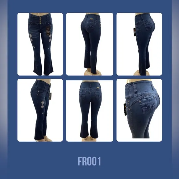 Franka Colombian Butt Lifting Jean FR001 New With Tags Size undefined - Image 2