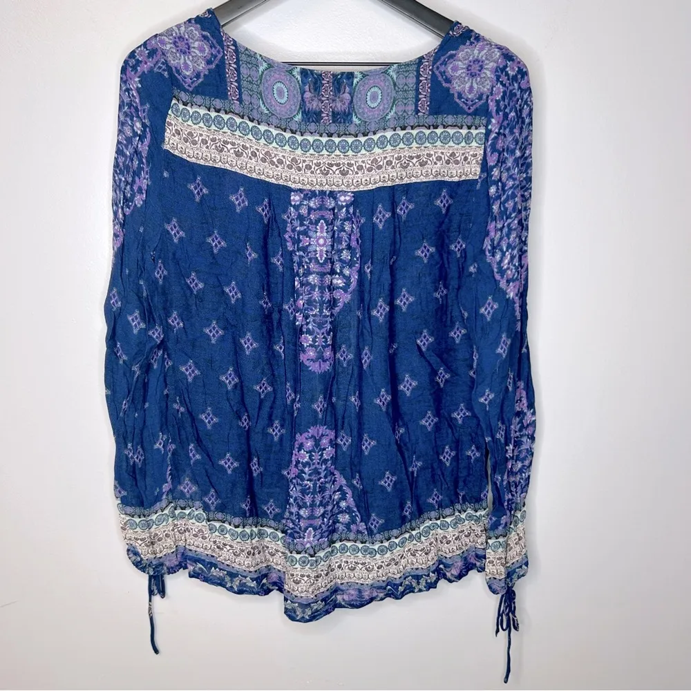 Lucky Brand Bohemian Shirt Size M - Image 2