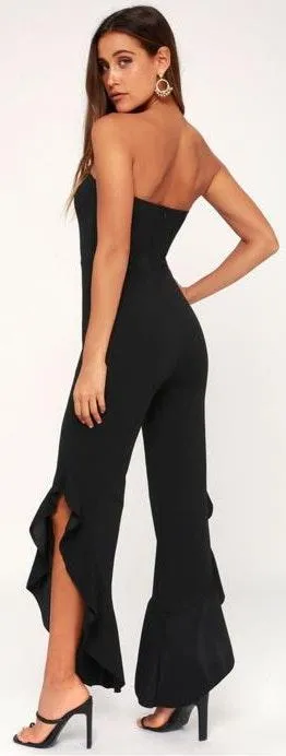 Lulus Ruffle Leg Jumpsuit - Image 2