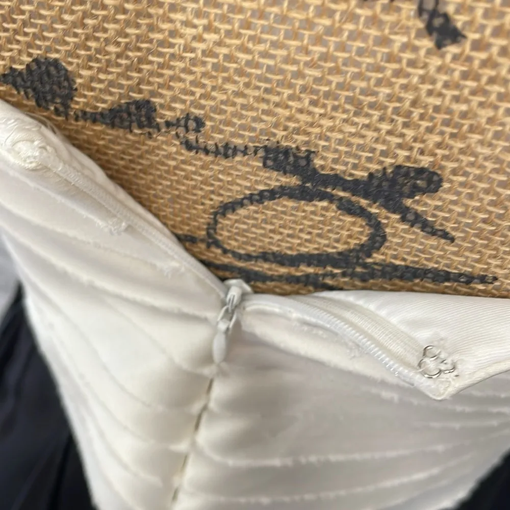 MM Couture Ivory and Black Cocktail Dress - Image 5