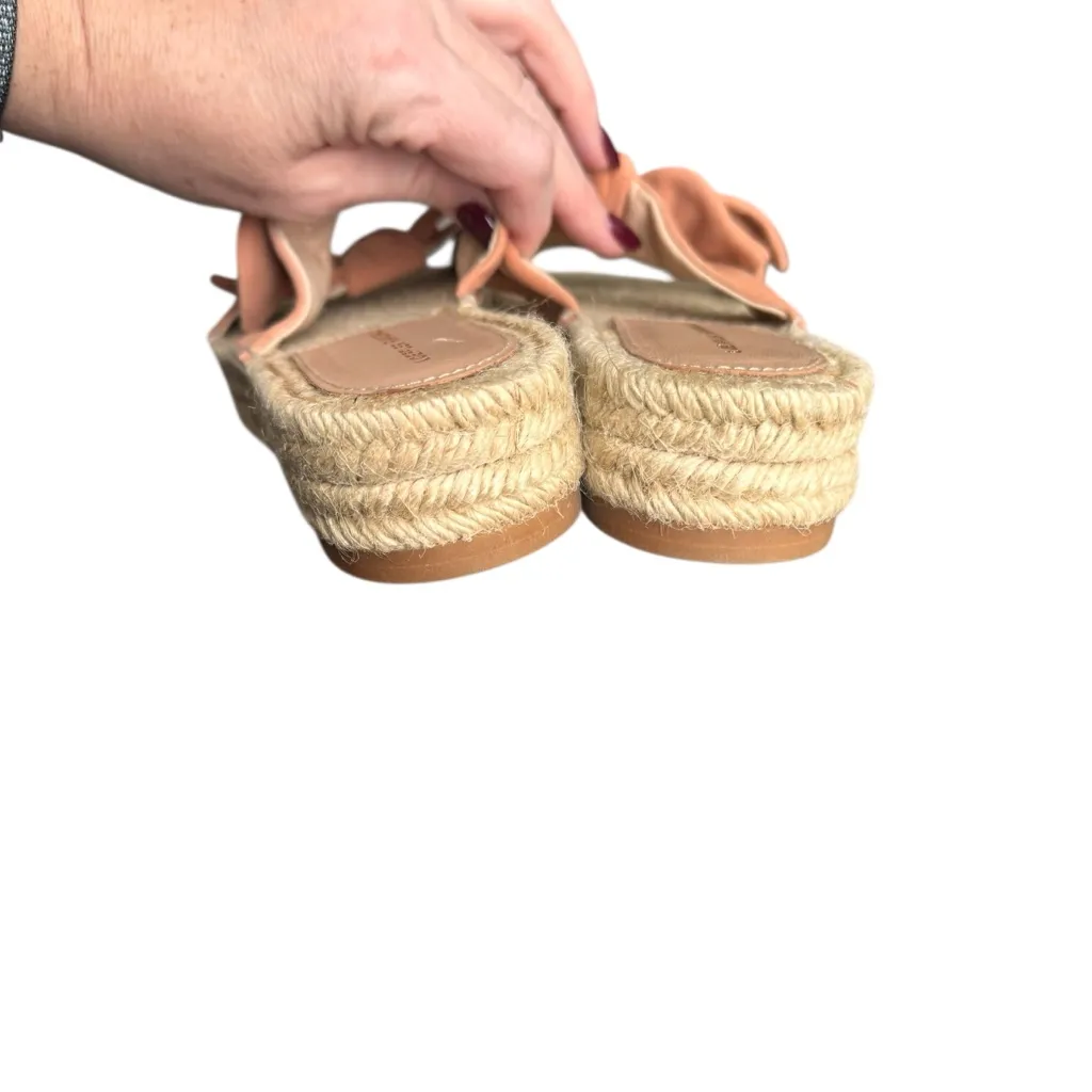 Loeffler Randall - NWOB Daisy Espadrille Slide Sandals Bow Detail Sz 39 - Image 7