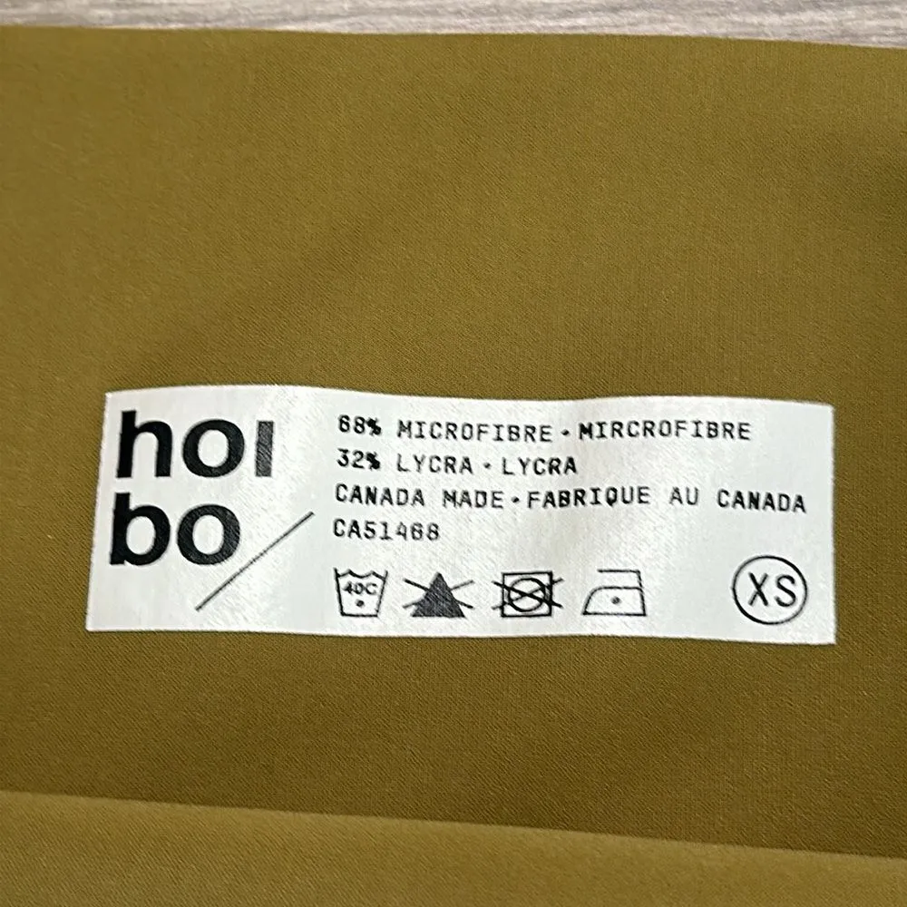 Hoi Bo High Top Chartreuse Green Super High Rise Leggings‎ Size XS - Image 11