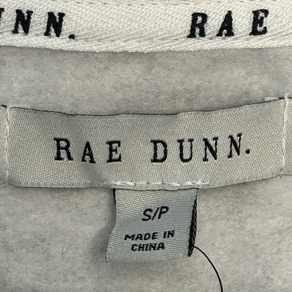 Rae Dunn gray super soft “COZY” pullover lightweight cowl neck sweatshirt NWT S - Image 5