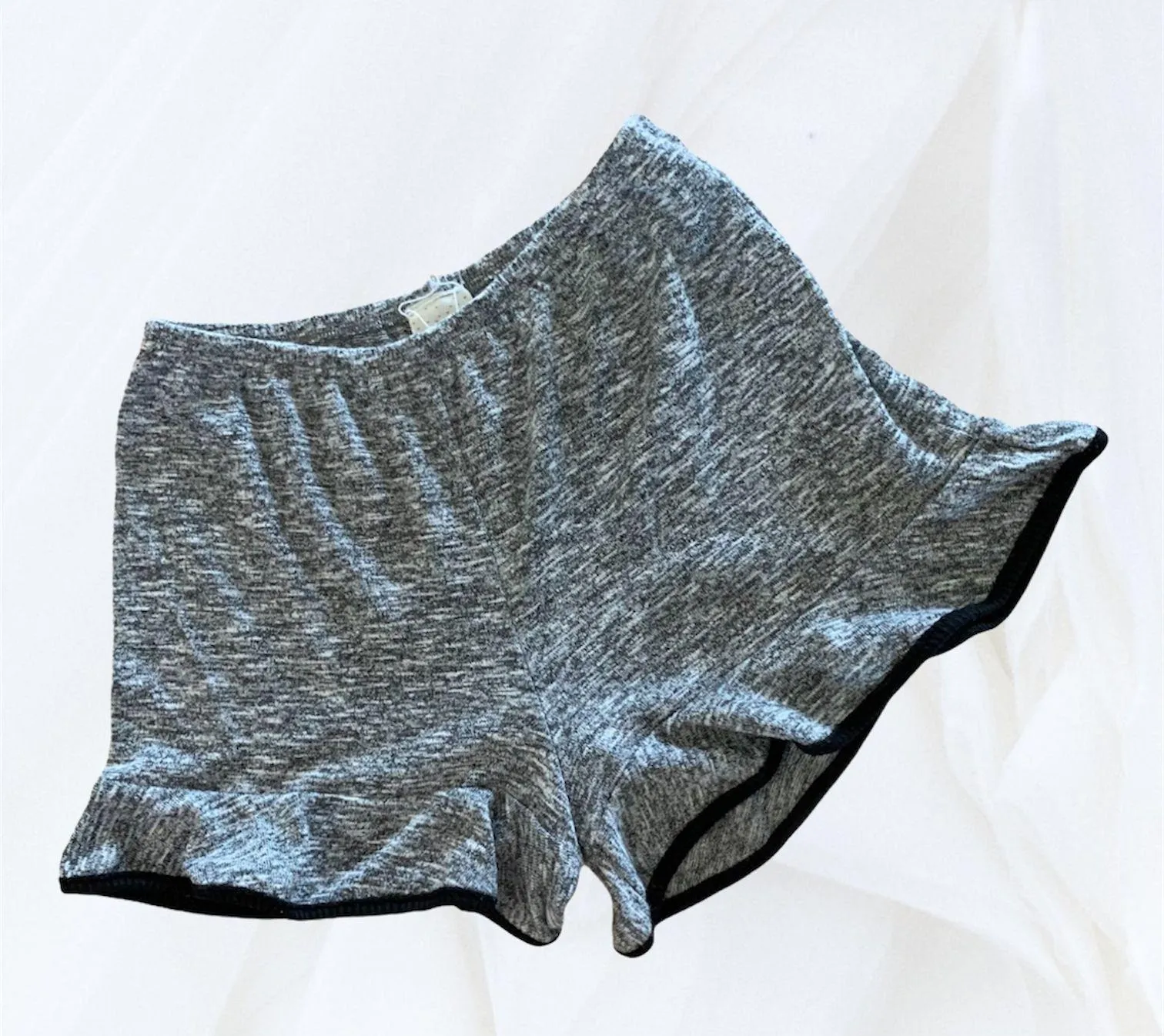 Freeloader Bloomer Shorts  Black Knit Womens Small - Image 2