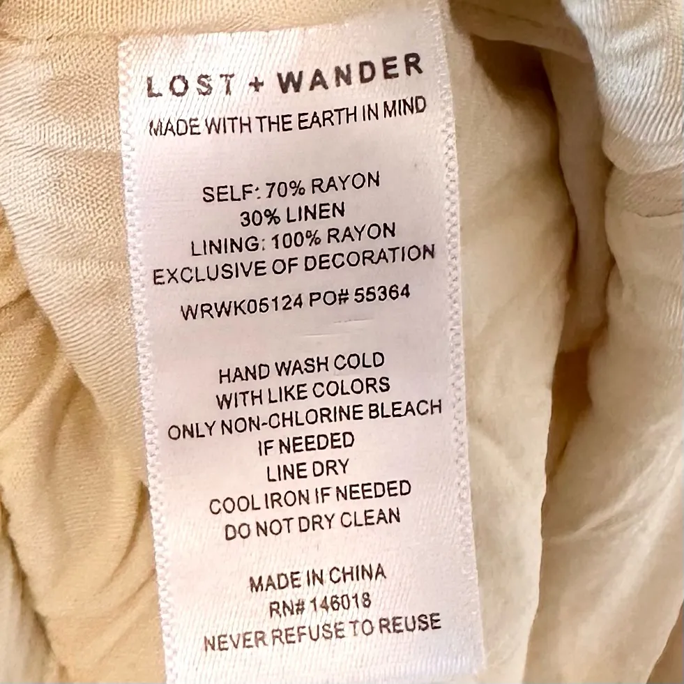 Lost + Wander Radiant River Romper - Size: Medium - Image 4